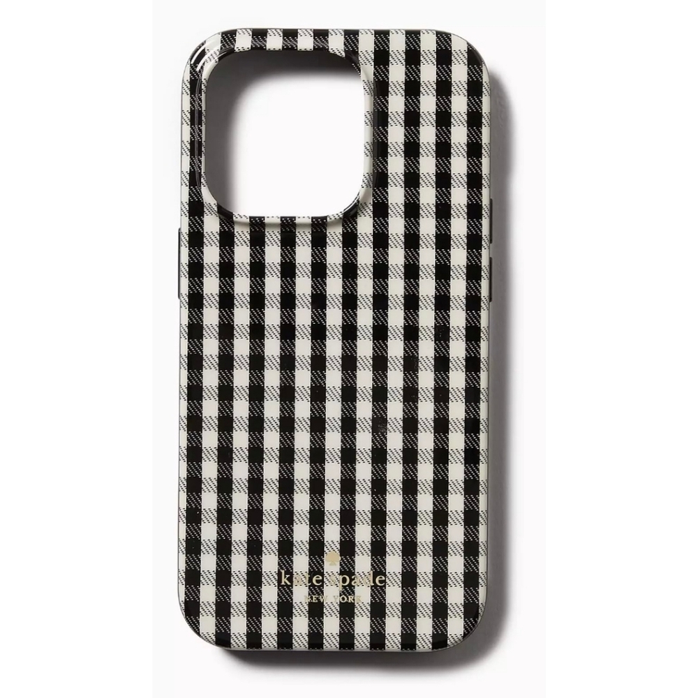 Kate Spade New York Jazzy Gingham iPhone 14 Pro Case